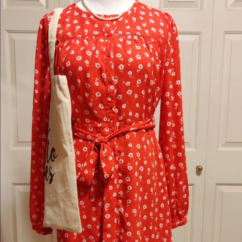 Banana Republic Red Dress